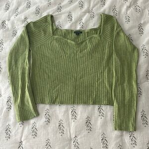 Wild Fable Sweetheart Neck Sweater